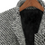 Damen Woll Wintermantel Eleganter Hahnentritt 5
