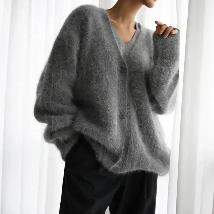 Damen Wolle Vest mit Knöpfen für Herbst und Winter 7