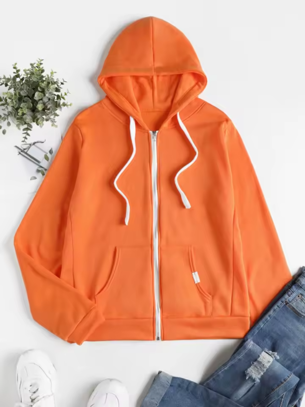 Damen Zip-Up Hoodie für entspannte Tage 3