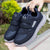 Damen und Herren Komfort Schuhe mit Klettverschluss 4