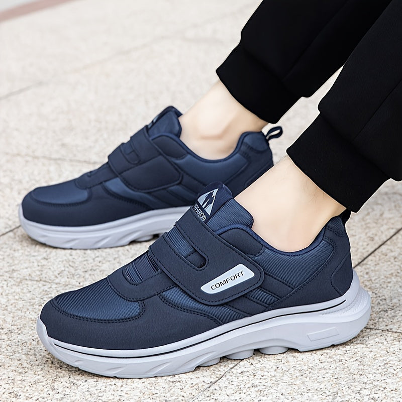 Damen und Herren Komfort Schuhe mit Klettverschluss 5