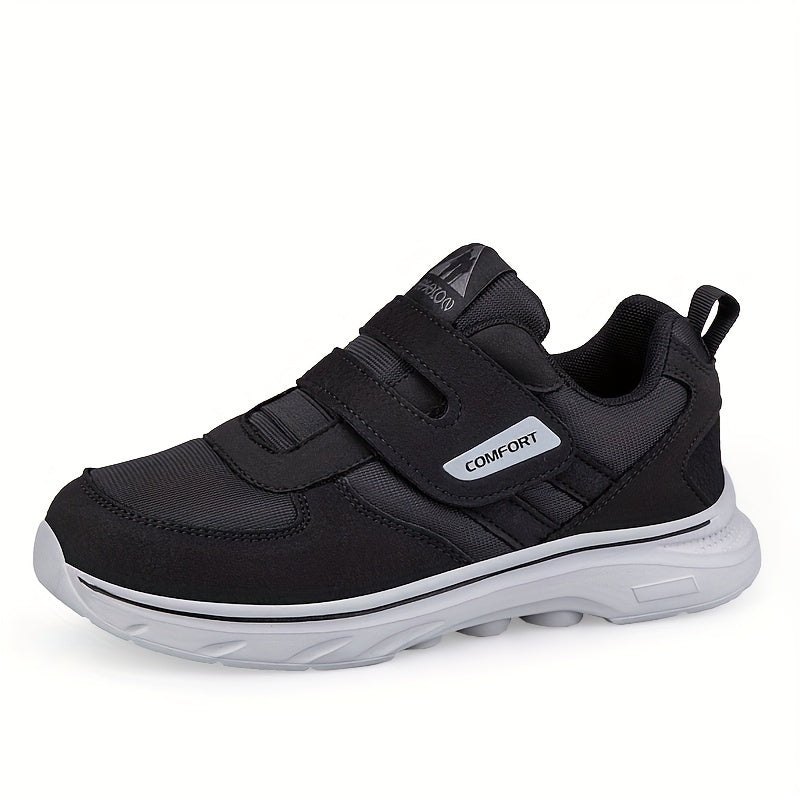 Damen und Herren Komfort Schuhe mit Klettverschluss 8