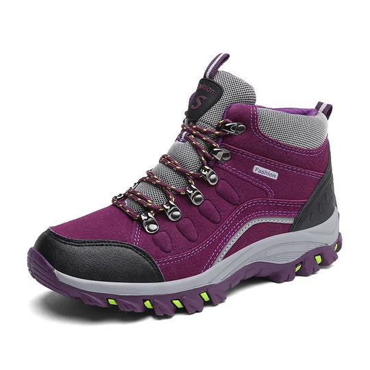 Damen und Herren Wanderstiefel Robuste Wasserfeste Outdoor Schuhe 0