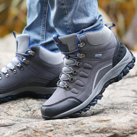 Damen und Herren Wanderstiefel Robuste Wasserfeste Outdoor Schuhe 3