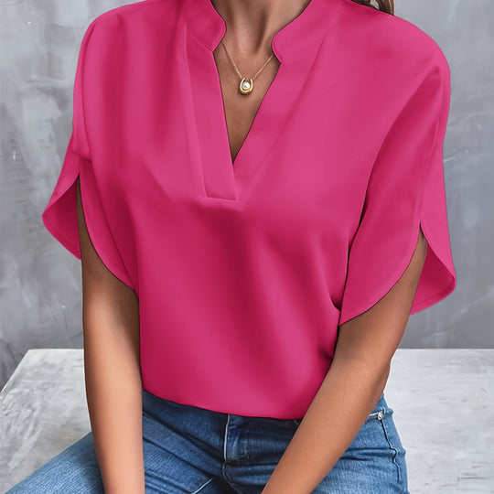 Damenbluse Elegante Viskose Polyester für Festliche Anlässe 10