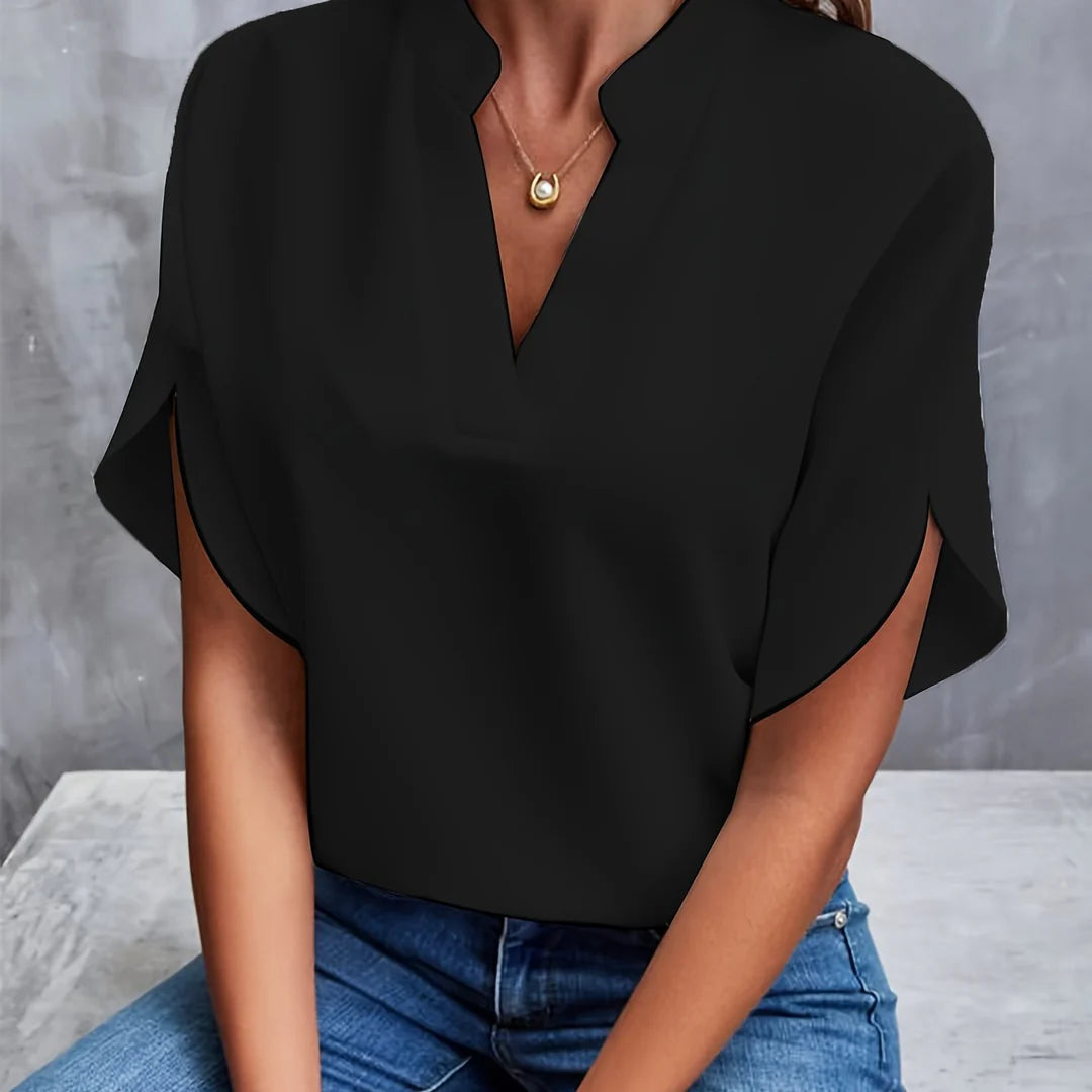Damenbluse Elegante Viskose Polyester für Festliche Anlässe 5