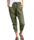 Damenhose Casual Hoher Bund mit Schnürung Atmungsaktives Gewebe 4