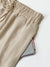 Damenhose Hohe Taille Gerade Beinform Baumwolle mit Taschen und Bindeband 4