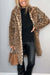Damenjacke Winterjacke Leopardenmuster Modischer Schnitt 1