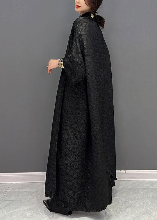 Damenmantel Trenchcoat mit Übergroßen Taschen für Herbst und Winter 3