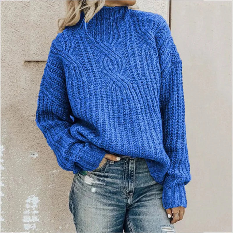 Damenpullover Klassisch Modern Baumwolle für Alltag und Freizeit 3