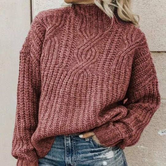 Damenpullover Klassisch Modern Baumwolle für Alltag und Freizeit 4