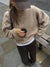 Damenpullover Modern Baumwolle Warm und Bequem 0