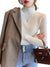 Damenpullover Turtleneck Strick Casual Warm Langarm 3