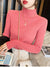 Damenpullover Turtleneck Strick Casual Warm Langarm 6