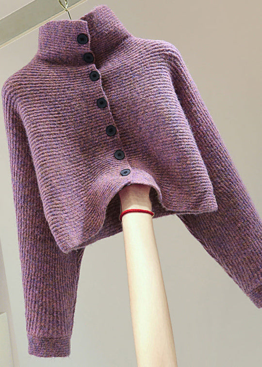 Damenpullover mit Rollkragen und Fledermausärmeln – Bequemer Strickpullover für jeden Anlass 1