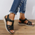 Damensandalen mit breiten Bändern und verstellbarer Passform 5