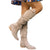Damenstiefel aus robustem Material mit vielseitigem Design 0