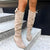 Damenstiefel aus robustem Material mit vielseitigem Design 1