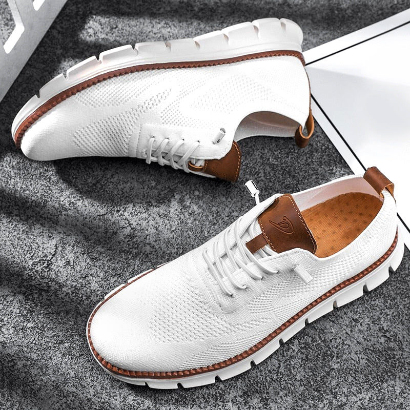Herren Sneakers Urban Stil Atmungsaktives Netzdesign Komfortabel und Modern 4