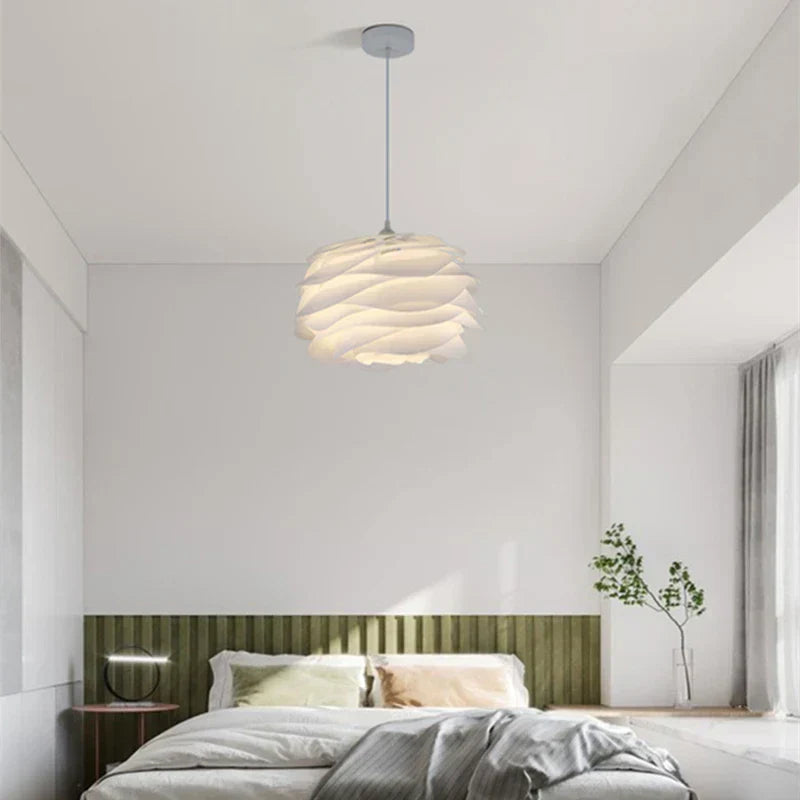 Deckenlampe mit Romantischer Rosengirlande für Wohnzimmer Schlafzimmer 10