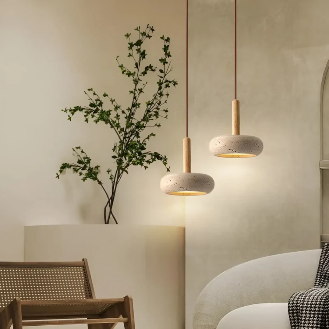 Deckenleuchte Wohnzimmer im Japanischen Stil – Verstellbare Deckenlampe für Stimmungsvolle Atmosphäre 4