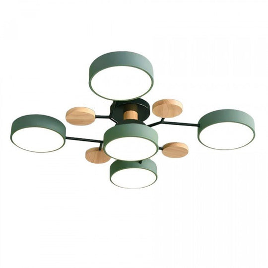 Deckenleuchte im skandinavischen Stil mit verzweigtem Design 11