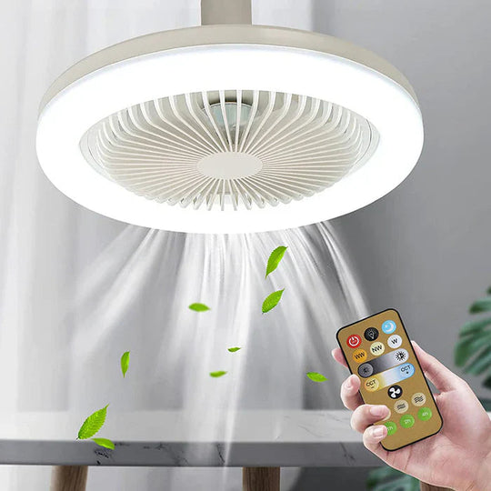 Deckenventilator Mit Licht Und Fernbedienung - Praktischer Ventilator Für Wohnräume 0