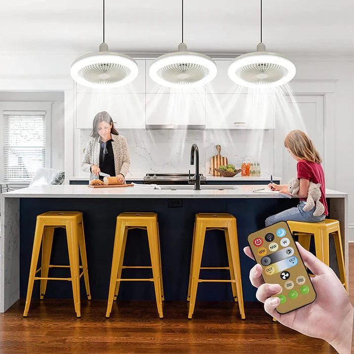 Deckenventilator Mit Licht Und Fernbedienung - Praktischer Ventilator Für Wohnräume 2