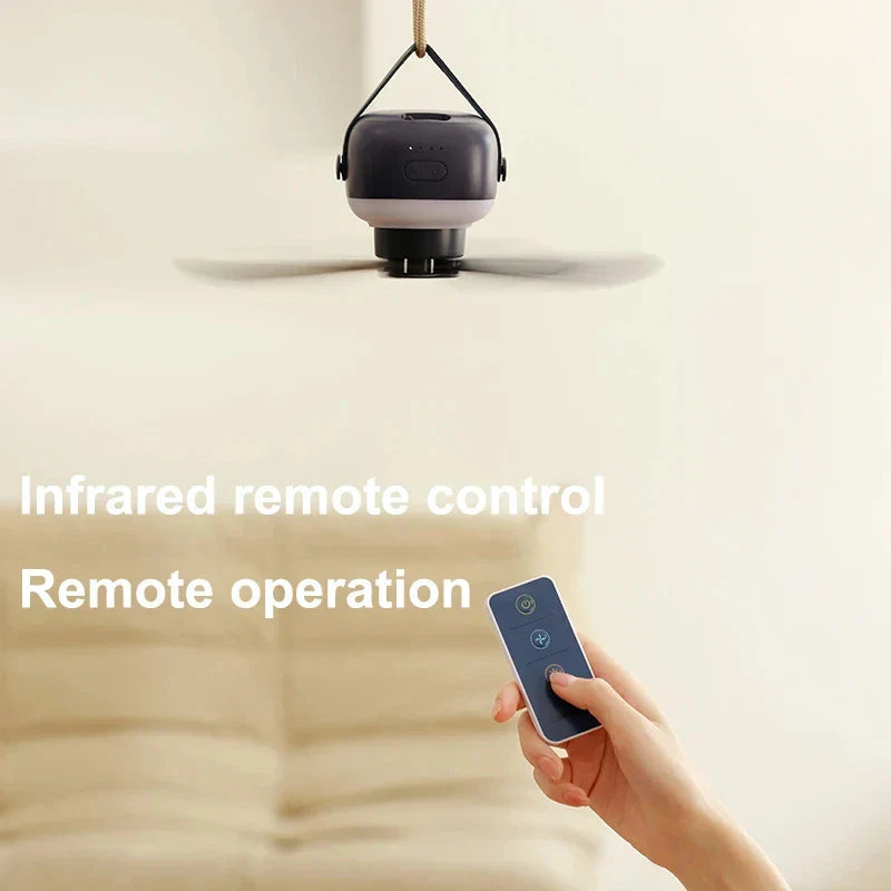 Deckenventilator mit Licht, Leise und Fernbedienung für Wohn- und Schlafzimmer 2