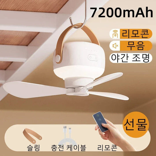 Deckenventilator mit Licht, Leise und Fernbedienung für Wohn- und Schlafzimmer 6