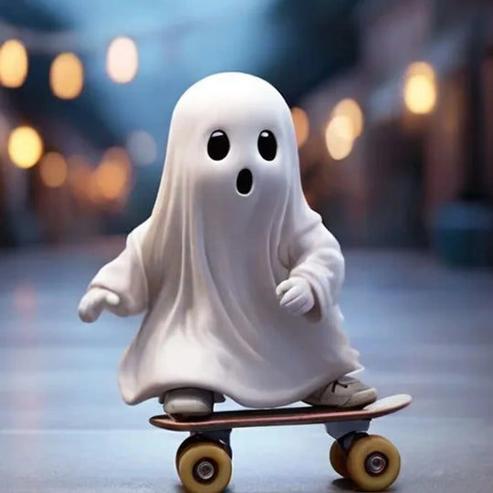 Dekofigur Skateboard Geist Verspielt 1