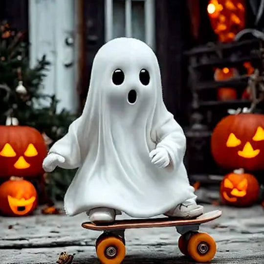 Dekofigur Skateboard Geist Verspielt 3