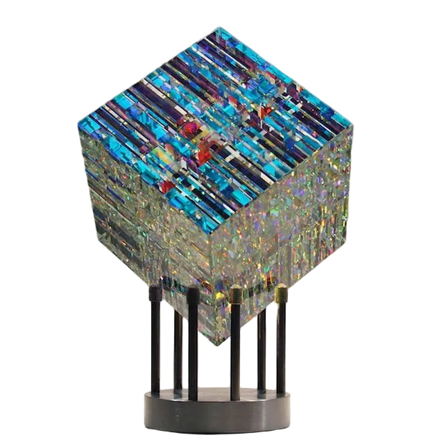 Dekorative Fantasy Magic Cube Kunstdekorationsornament für Zuhause 0