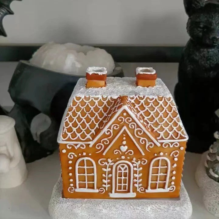 Dekoratives Winterhaus für Festliche Wohnraumgestaltung 5