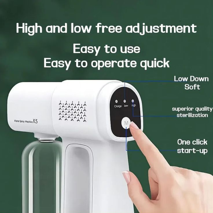 Desinfektionsgerät für Oberflächen mit Kabellosem Design und 380 ml Tank 5