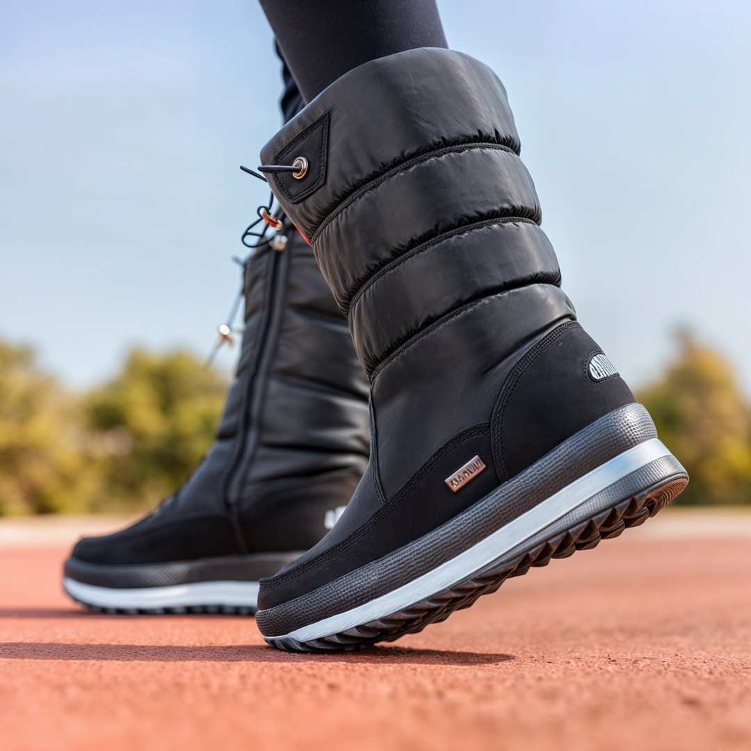 Dicke Plüsch-Winterstiefel für Damen 5