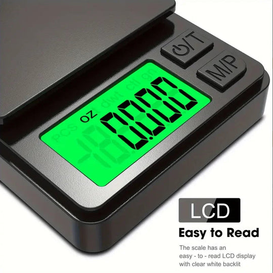 Digitale Küchenwaage Kompakt Mit Hintergrundbeleuchtetem LCD-Display 5