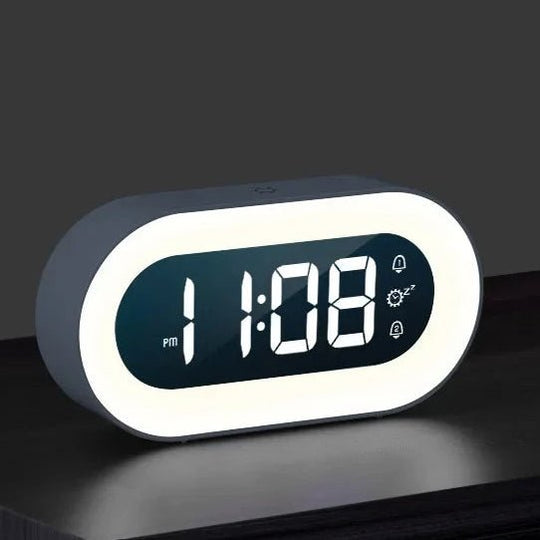 Digitaler Wecker mit Dimmfunktion und Nachtlicht für Schlafzimmer 4