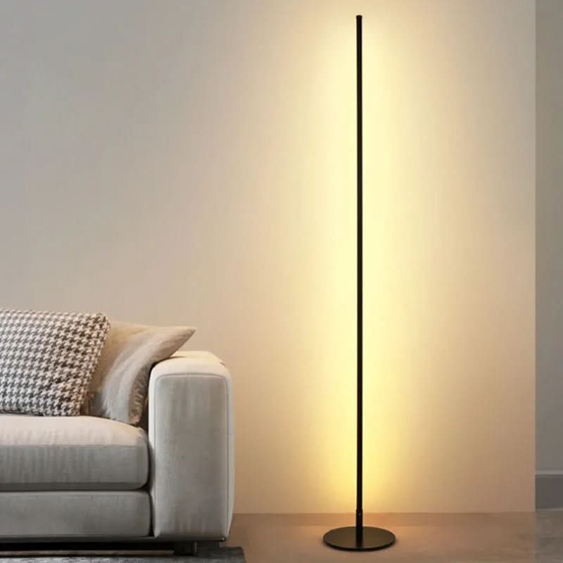 Dimmbar Stehlampe Modern für Wohnzimmer – Platzsparende Stehleuchte mit Warmweißem Licht 0