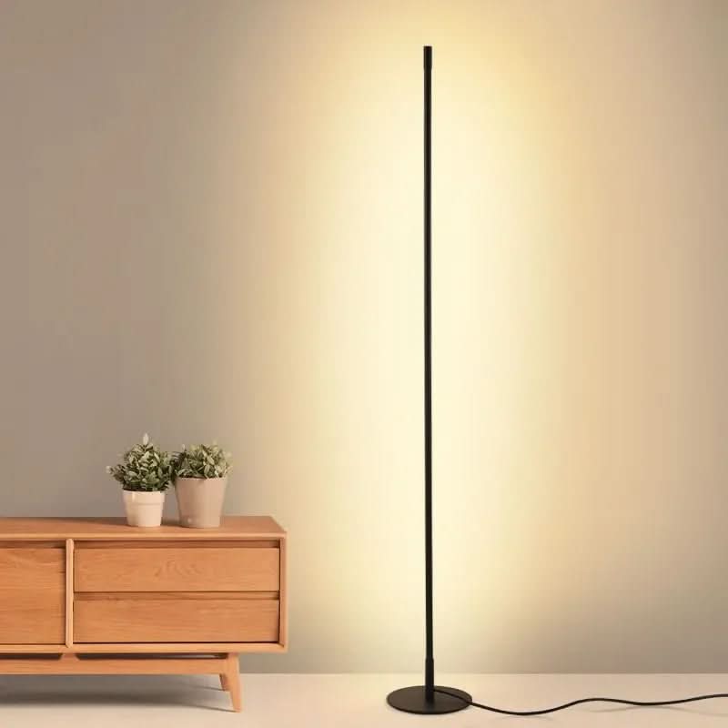 Dimmbar Stehlampe Modern für Wohnzimmer – Platzsparende Stehleuchte mit Warmweißem Licht 3
