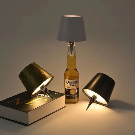 Dimmbare LED Tischlampe mit 3 Farbmodi und Touch-Dimmer 2
