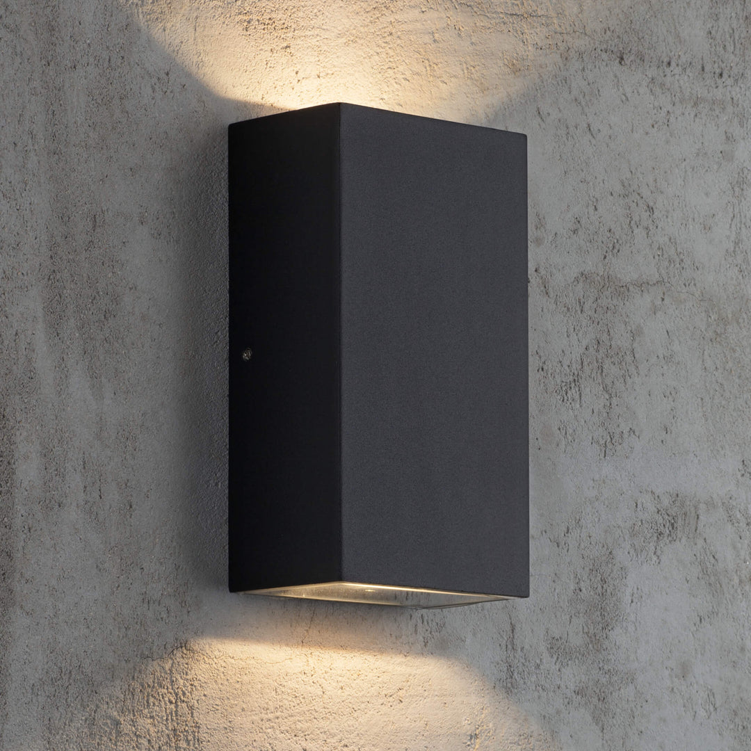Dimmbare Wandleuchte Außen Modern LED mit Einstellbarer Lichtstärke 1