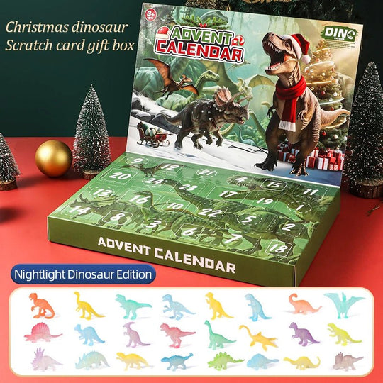 Dinosaurier Adventskalender mit 24 Spielzeugen für Kinder 8
