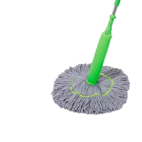 Doppelmopp Reinigungssystem Wischmopp 2-in-1 für Effizientes Wischen und Trocknen 0