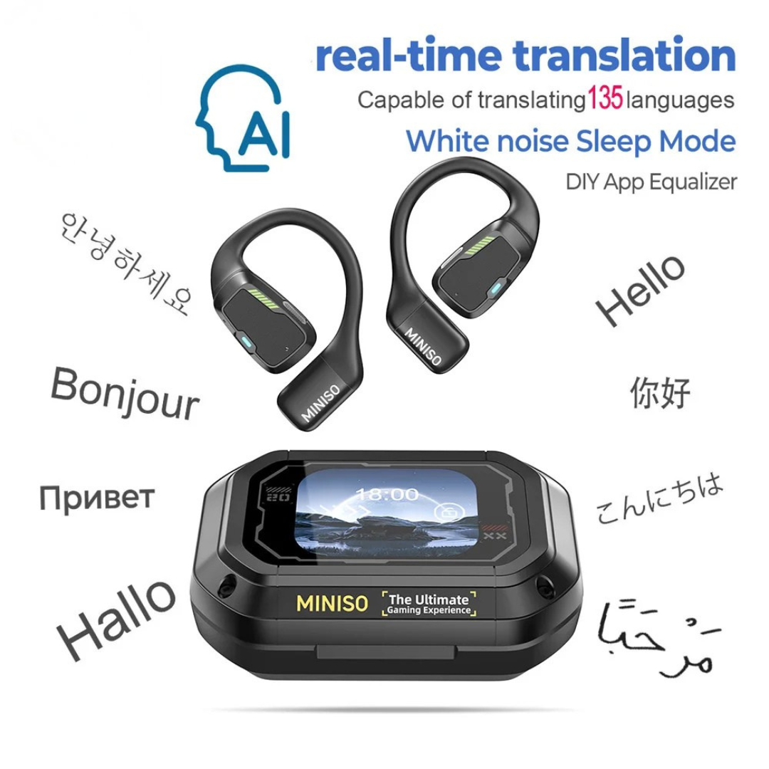 Drahtlose Sportkopfhörer Bluetooth In Ear für Herren und Damen mit offenem Design