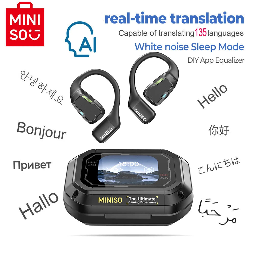 Drahtlose Sportkopfhörer Bluetooth In Ear für Herren und Damen mit offenem Design 6
