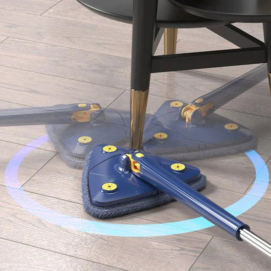 Drehbarer Wisch Mopp Mit Verstellbarem Griff Für Effiziente Reinigung 2