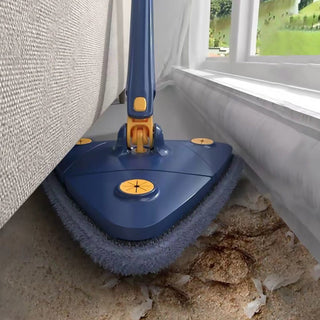 Drehbarer Wisch Mopp Mit Verstellbarem Griff Für Effiziente Reinigung 3