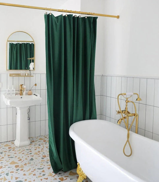 Duschvorhang Badewanne Nordischer Stil Modern Design 4